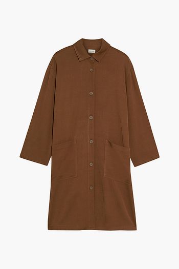 AMERICAN VINTAGE Arivagigi washed-satin shirt dress