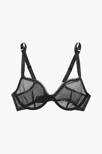 MYLA Edith Grove metallic tulle underwired bra