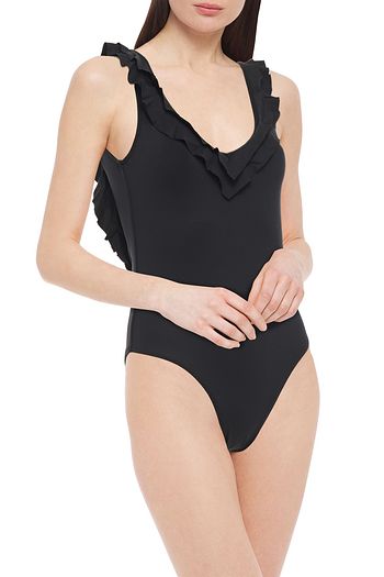 MELISSA ODABASH Seville ruffled swimsuit