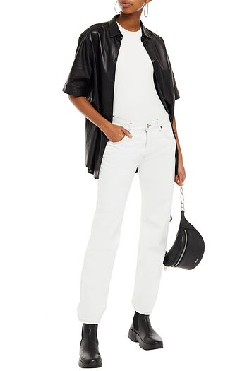 MM6 MAISON MARGIELA Mid-rise straight-leg jeans