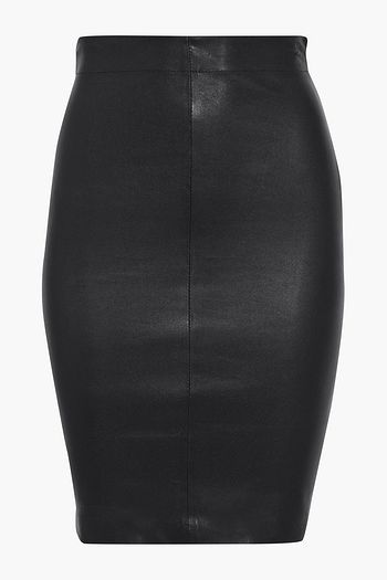 WALTER BAKER Mae leather mini skirt
