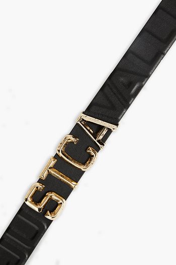 JUST CAVALLI Embossed leather belt