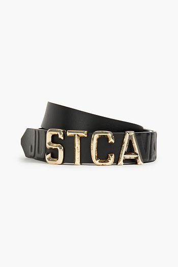 JUST CAVALLI Embossed leather belt