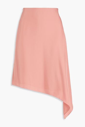 THEORY Asymmetric twill skirt