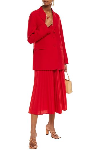 VALENTINO Blazer aus Crêpe aus einer Seiden-Wollmischung
