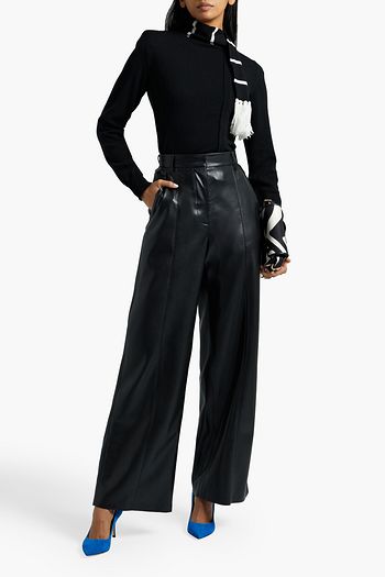 DOLCE & GABBANA Tie-neck cashmere sweater