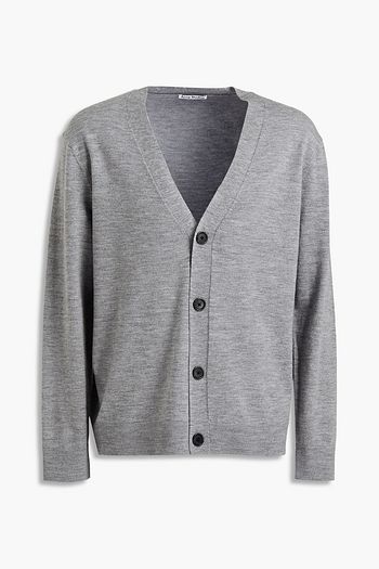 ACNE STUDIOS Mélange wool-blend cardigan