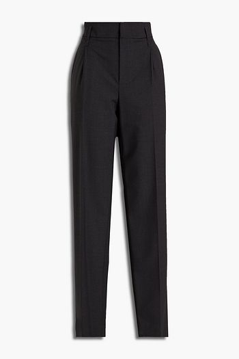 BRUNELLO CUCINELLI Wool-blend tapered pants