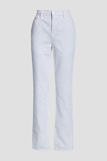 FRAME High-rise straight-leg jeans
