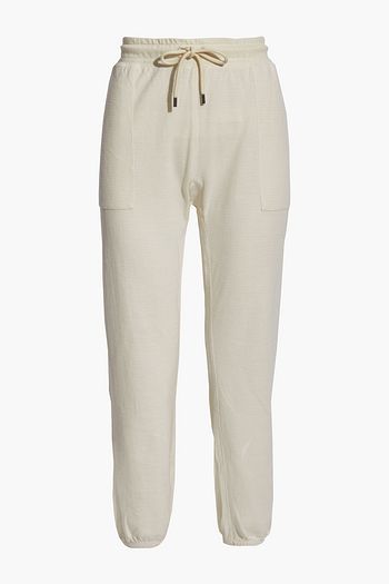 FRAME Cotton-blend jersey track pants