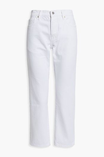 FRAME Le Pixie Slouch mid-rise straight-leg jeans