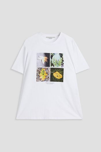 STELLA MCCARTNEY T-Shirt aus Baumwoll-Jersey mit Print