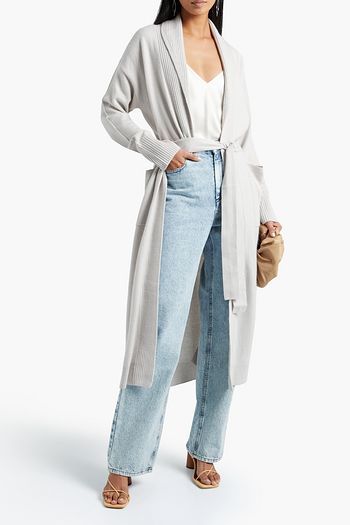 JONATHAN SIMKHAI Belted knitted cardigan