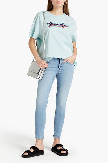 GIVENCHY Distressed mid-rise skinny jeans