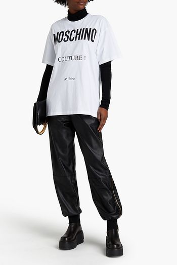 MOSCHINO T-Shirt aus Baumwoll-Jersey mit Print