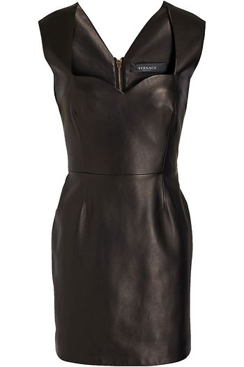VERSACE Minikleid aus Leder