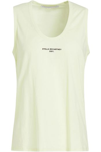 STELLA MCCARTNEY プリント コットンジャージー タンクトップ