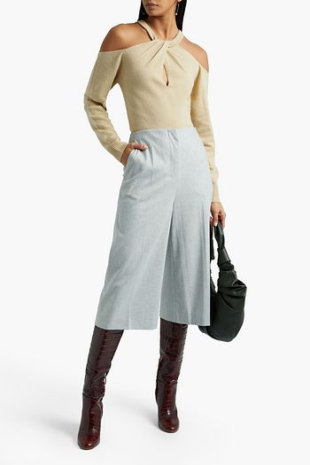 ALTUZARRA Mélange flannel culottes