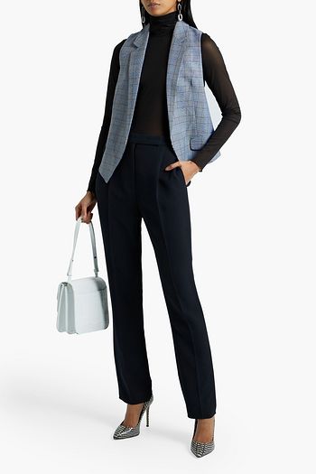 MICHAEL KORS COLLECTION Prince of Wales checked wool vest