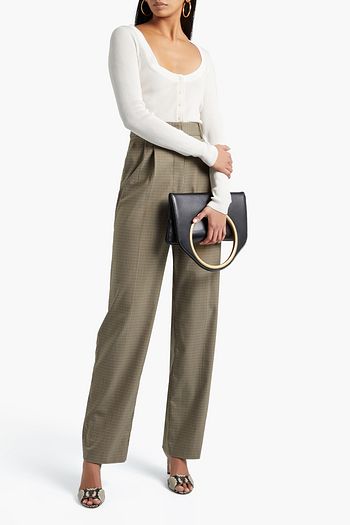 ALTUZARRA Ribbed wool-blend top