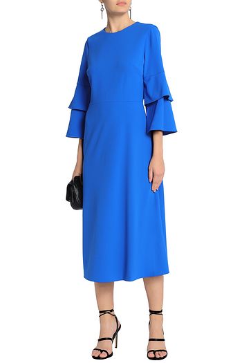 TIBI Crepe midi dress