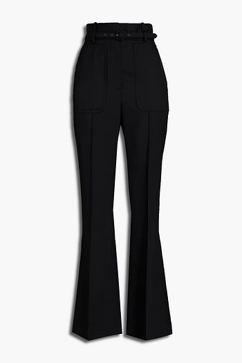 GIVENCHY Wool-twill flared pants