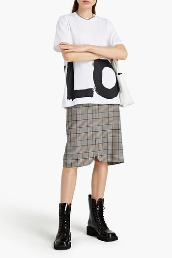 BURBERRY Printed organic cotton-jersey T-shirt