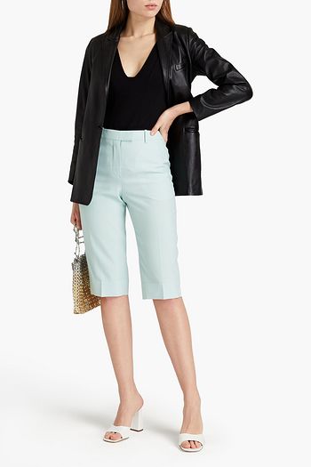 GIVENCHY Wool-crepe shorts