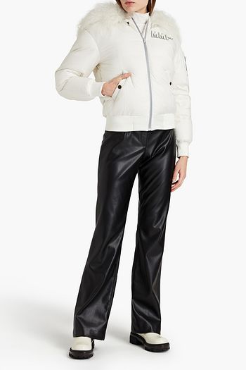 MR & MRS ITALY Armstrong Clas Daunenbomberjacke aus Shell mit Kapuze und Verzierung