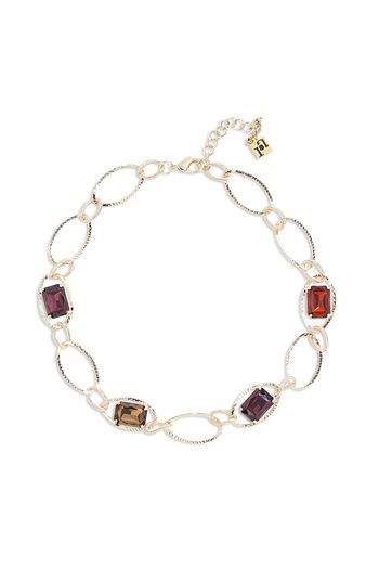 ROSANTICA Mirtillo gold-tone crystal necklace