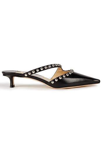 JIMMY CHOO Ros 35 studded leather mules