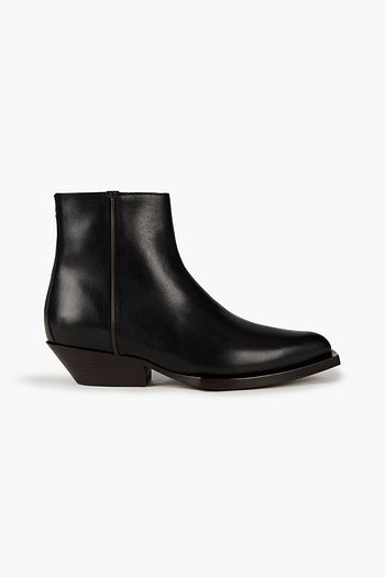 JIMMY CHOO Jun leather ankle boots