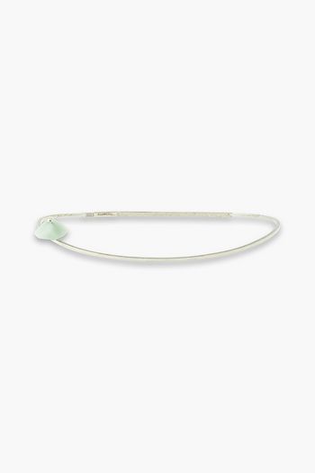 ACNE STUDIOS Silver-tone stone necklace