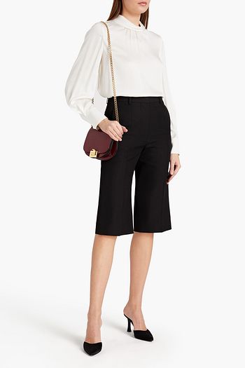 VICTORIA BECKHAM Crepe shorts