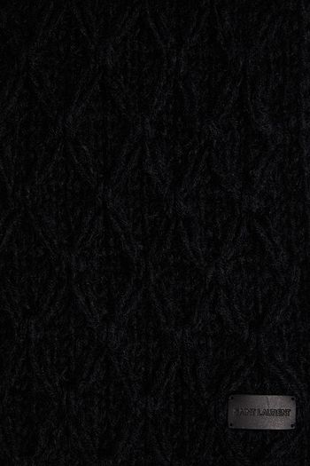 SAINT LAURENT Knitted scarf