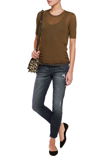 CURRENT/ELLIOTT Low-rise skinny jeans