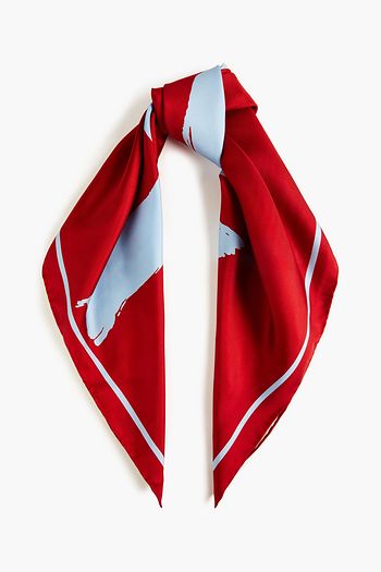BURBERRY Schal aus Seiden-Twill mit Print