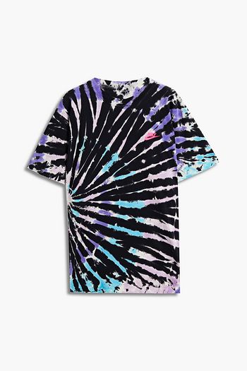 NIKE Tie-dyed cotton-jersey T-shirt