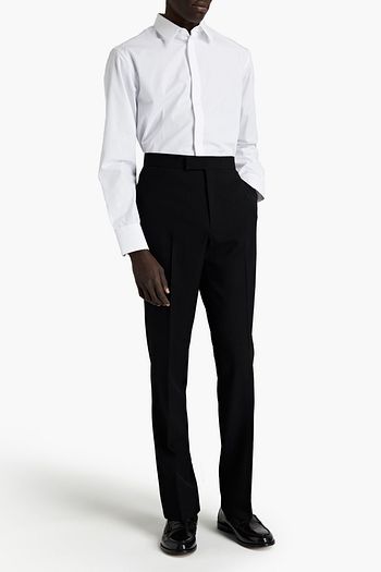 THE ROW Isaac slim-fit wool-twill pants