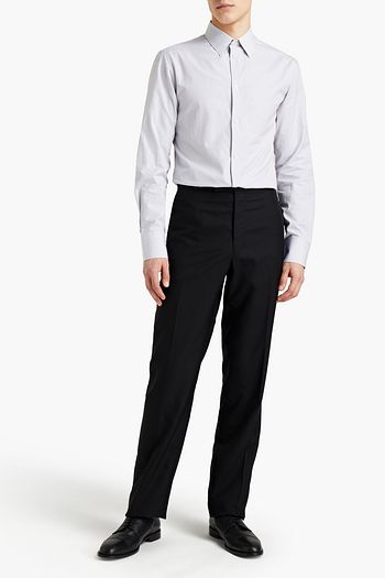THE ROW Isaac slim-fit wool-twill suit pants