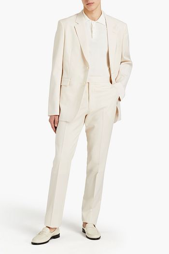 THE ROW Isaac slim-fit wool-blend suit pants