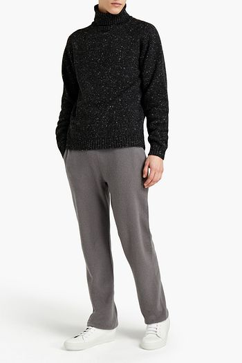 THE ROW Asher marled wool-blend turtleneck sweater