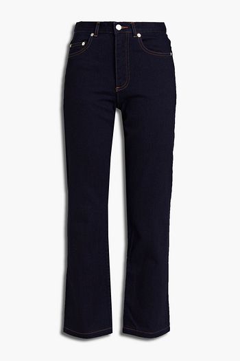 A.P.C. High-rise straight-leg jeans