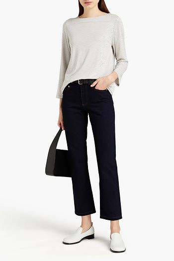 A.P.C. High-rise straight-leg jeans