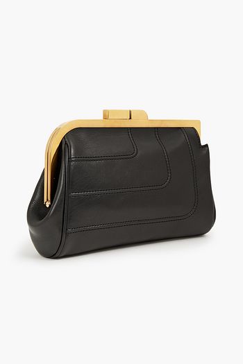 MARC JACOBS Quilted leather clutch