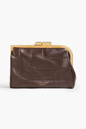 MARC JACOBS Quilted leather clutch