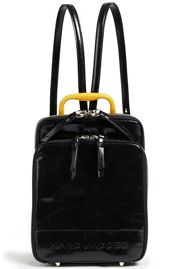 MARC JACOBS Patent-leather backpack