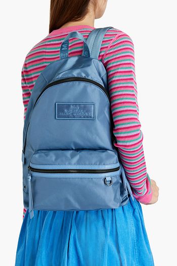 MARC JACOBS Logo-appliquéd shell backpack