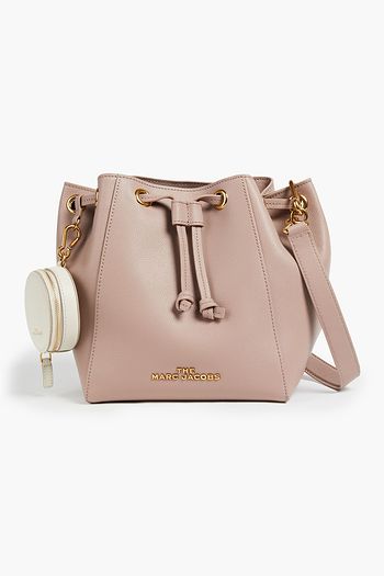 MARC JACOBS Textured-leather bucket bag