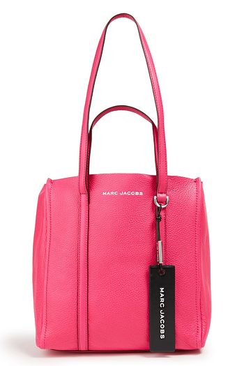 MARC JACOBS The Tag pebbled-leather tote